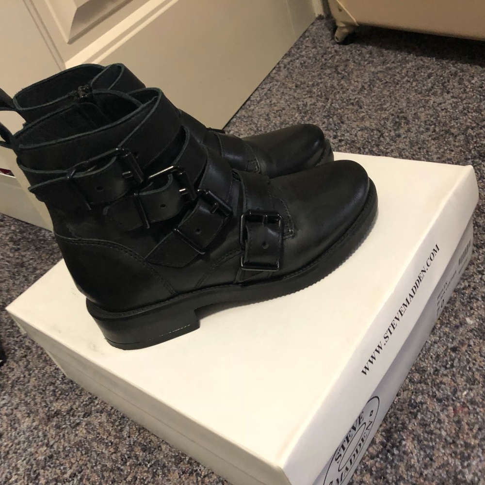 New Steve Madden Reflex combat boot!